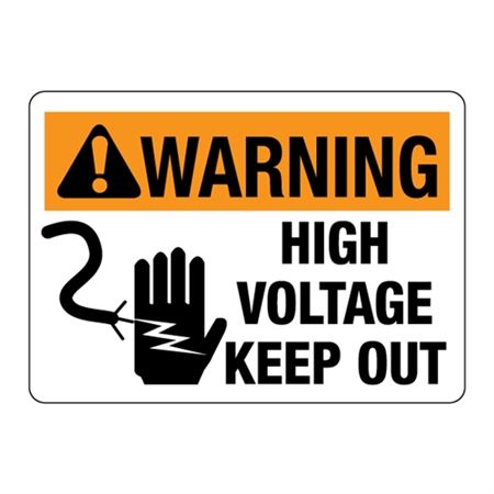 ANSI High Voltage Keep Out